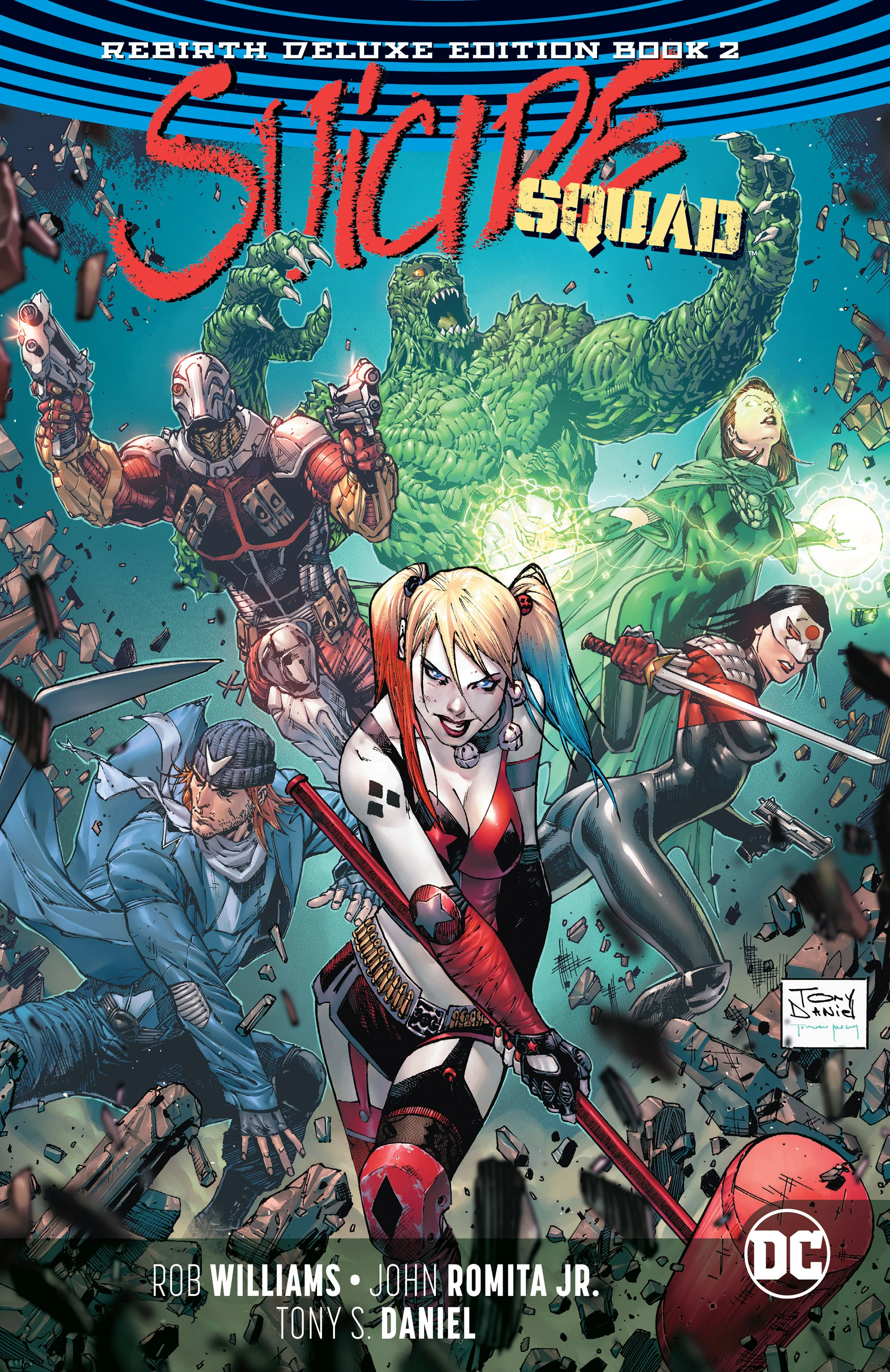 Suicide Squad: The Rebirth Deluxe Edition Book 2 (DC, 2018) cover